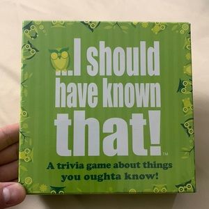 NWOT / Trivia Game I Should Have Known That